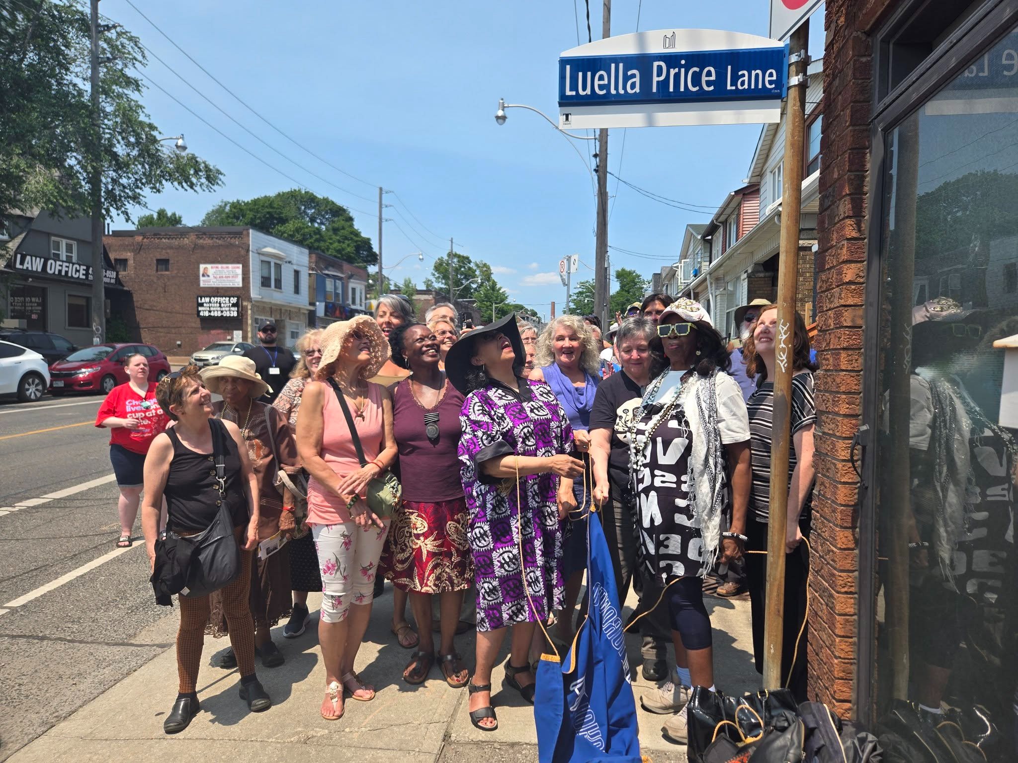 Leslieville laneway renamed to honour historic Black resident Luella ...